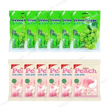 쥬시 피치젤리 100g 6개+청포도젤리 100g 6개, 2세트