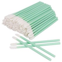 화장 브러쉬 붓 150 pcs 일회용 립 브러쉬 메이크업 브러쉬 펜 립스틱 마스카라 지팡이 브러쉬 청소, 초록