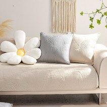 집에담다 면 미끄럼방지 소파패드 3인용 4인용 5인용 6인용 돌 쇼파커버 덮개 가죽 소파 매트 깔개