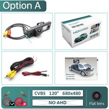 k5후방카메라 후방카메라배선 후방카메라렌즈 GreenYi 차량용 후방 170 ° 1920x1080P HD AHD 쉐보레 에피카 노바 아베오 캡티바 크루즈 라세티, 01 A-680x480-120deg