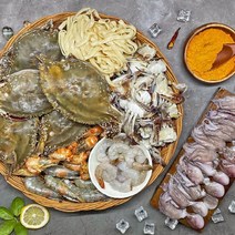 미국 해물찜 꽃게 보일링크랩 세트, 없음