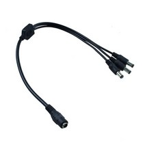1-10pcs 1 DC 암-2/3/4/5 수 플러그 전원 코드 어댑터 커넥터 케이블 분배기 LED 스트립 조명 CCTV 보안 카, 02 DC 1 to 3, 02 3pcs