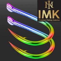 FL/IMK 티타늄 합금 낚시바늘 (벵에돔 감성돔 참돔 부시리), 참돔 13호 (12개입)