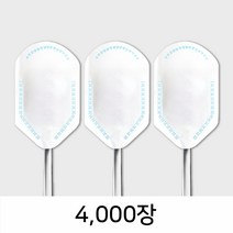 숟가락포장지 SP-M4_4000장_위생식품지 일회용수저커버 종이위생숟가락집 스푼커버 SPOON COVER