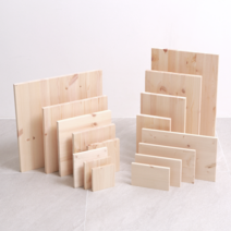 [셀프벨] 12T 스프러스 나무액자 공예용 원목판, 직사각액자 12T×120×195mm