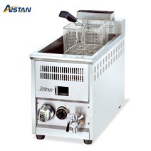 가정용 업소용 튀김기 gf71a 상업용 레스토랑 온도 조절 기능이 있는 8l lpg 가스 튀김기 조절 가능, orp2