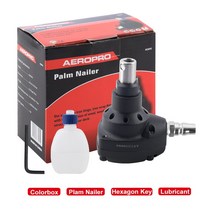 AEROPROMSN90 에어 팜 네일러 공압 미니 해머 네일건 가이드 더 빠르고 쉬운 운전 목재 작업, Japanese Connector, 02