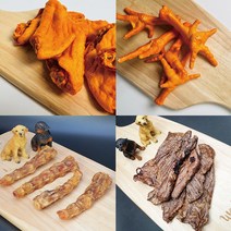 말썽쟁이여름 강아지 애견 수제간식 소간 소우신 돼지귀 슬라이스 닭발 오리날개 간식, 한우 소허파 60g