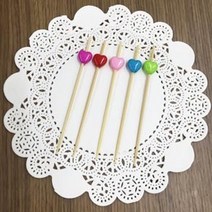 통통하트나무꼬지 9cm / 100개