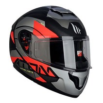 [MT헬멧] 시스템 ATOM SV W17 MATT FLUOR RED 아톰 SV W17 무광 형광-레드