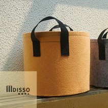 부직포화분 블루베리 숨쉬는 가벼운 텃밭용 2p세트(35x30cm) 모종 분갈이 화분