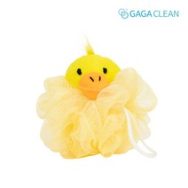 가가클린 매직 샤워볼 (샤워타올 샤워타월 캐릭터샤워볼 아기목욕타올 욕조타올), 1개, 옐로우(오리)