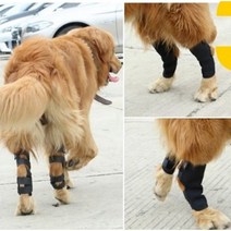 강아지 슬개골탈구 마사지 다리절뚝 반려견 다리 관절 보조기 쓸개골 발목 보호대 보호, L