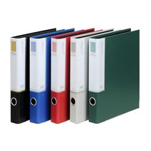 문화 합지 3공 D링 바인더, 09-회색 (5cm D링 B849-7)