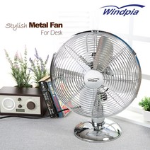 윈드피아 30cm 메탈선풍기 WF-1200 인테리어 엔틱선풍기 매장선풍기, 메탈선풍기 WF-1200(실버)