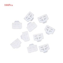 랩탑 컴퓨터 라우터 RJ45 커넥터 액세서리 용 100 RJ45 방지 커버 캡 보호기 플러그 먼지 플러그 팩, W