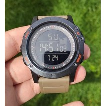 다이빙 시계 산악용 생존 프리 스쿠버 워치 OHSEN 남성용 블랙 디지털 스포츠 방수 LED 군사 전술 손목 알람 Relogio Masculino