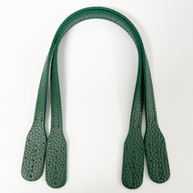 [핸들가게] 천연가죽 토트핸들 42cm (H805), 다크그린, 1개
