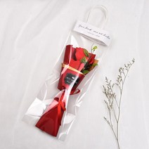 라이징 데일리 비누꽃 꽃다발 인테리어 장식 소품, 헤네시 레드