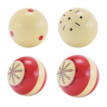 당구공 4구 미니 3구 그립톡 pba 수지 당구 연습 훈련 풀 큐 볼 스누커 훈련 공 큐볼 5257mm 26, b
