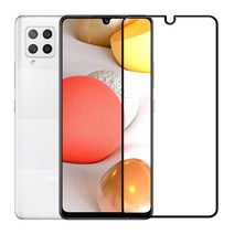 울트라아머 1+1 갤럭시A42 강화유리 풀접착 액정보호필름 A426, 2매