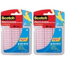 스카치 재접착 양면 테이프 R103 72p, 24개