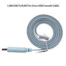 1.8M USB To RJ45 Cisco 콘솔 케이블 디버그 라인 A7H5 H3C Ul20251 베어 구리 28awg * 8c Od2.5 8.5mm