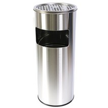 MWQ154532동무 키친프리 원형야외휴지통(중), 모던블랙(몸통)