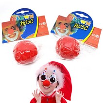 루돌프사슴코 2개 루돌프 삐에로 빨간 산타 코 파티, 단품