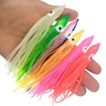 무늬 오징어 갸프 오적에기 야광 새우 오징어 형광 잉크 infof 50pieces 오징어 스커트 고무 5cm 9cm 11cm 소프트 낚시 미끼 문어 후치 소프트 베이트 바닷물