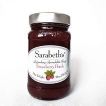 사라베스 스트로베리 피치 잼, 510g, 1개
