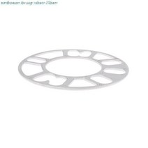 1PC 3mm 5mm 6mm 8mm 10mm 휠 스페이서 심 플레이트 4-5 홀 6 사용 가능 자동차 허브 수정, [01] 3mm