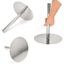 MM 대형 부침개 파전누르개 호떡누르개 22x25.5cm 1개, 스텐 파전누르개