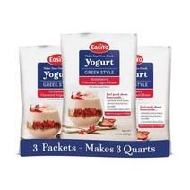 EasiYo 그리스식 딸기맛 요거트 베이스 - 스트로베리맛, Strawberry_Yogurt Starter Pack