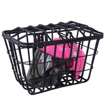 자전거 자물쇠 바구니 잠금 헬멧 도난 장치 가방, 블랙 2