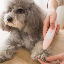 일코 충전식 강아지 고양이 미용 전동 이발기 면도기, 미니 애견이발기/스카이