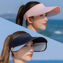 엠보 날개썬캡 자외선차단 골프모자 썬바이저, 쿠팡 본상품선택, 쿠팡 본상품선택