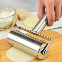 더블 헤드 롤링 핀 붙지 않는 반죽 페이스트리 롤러 주방 만두 기계 국수 피자 파이 베이킹 도구, Double head