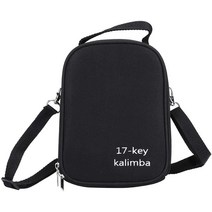 Bnineteenteam 엄지 피아노 케이스 17 키 Kalimba 가방 상자 Mbira 핸드백 손가락