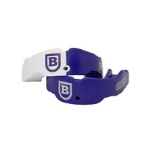 Battle Sports Science 2가지 색상 청소년 마우스 가드 (2팩) 네이비/옐로우 475204, Purple