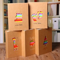 [텐바이텐] 베리구즈 사진첩 레인보우 포토앨범 (4x6인치), 옵션선택, 기린