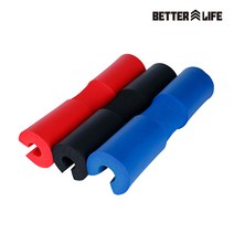 베럴라이프 바패드 스쿼트 바벨 보호대 목보호대, 블루