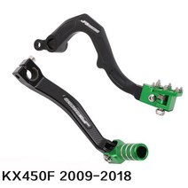 브레이크 가와사키 KX450F 2006-2018 용 오토바이 부품 CNC 풋 브레이크 레버 페달