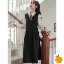 아나운서원피스 겨울 기상캐스터 결혼식하객패션 하객룩 소개팅 예식