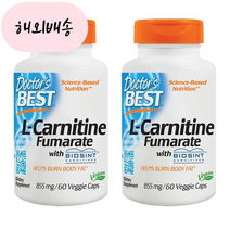 닥터스베스트 L카르니틴 푸마르산 855mg 60캡슐 2통, 60정 2통, 2개, 60정