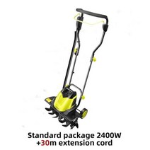 전기 경작기 경운기 정원 텃밭 회전식 1500W / 2400W, 2400w and 30m
