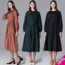 쉬즈미스 [르오트] 볼륨감있는 스모킹 원피스
