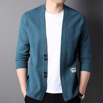선빛 리벤 남성 가디건 기본 데일리 심플 디자인 고급 부드러운 선물