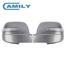 카미리 그랜드스타렉스(07년-) LED 사이드미러 커버, YAC 크리미화이트, 1Way 제네시스 타입