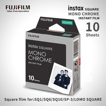 후지필름 인스탁스 스퀘어 즉석 인화지 SQ1 6 10/20 카메라 링크 프린터용 정품 매, 04. Mono Chrome